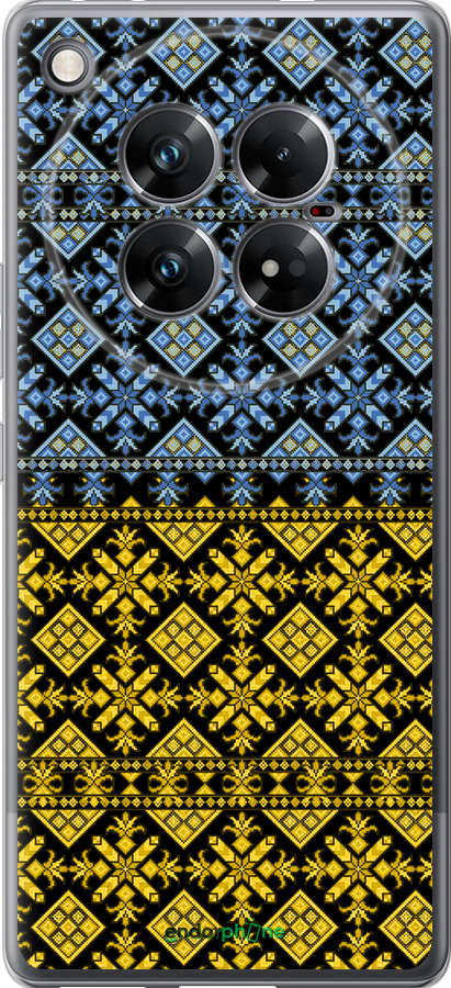 Силиконовый чехол Жовто-блакитна вишиванка для Infinix Zero 40 5G - 1169u-3822 изображение 