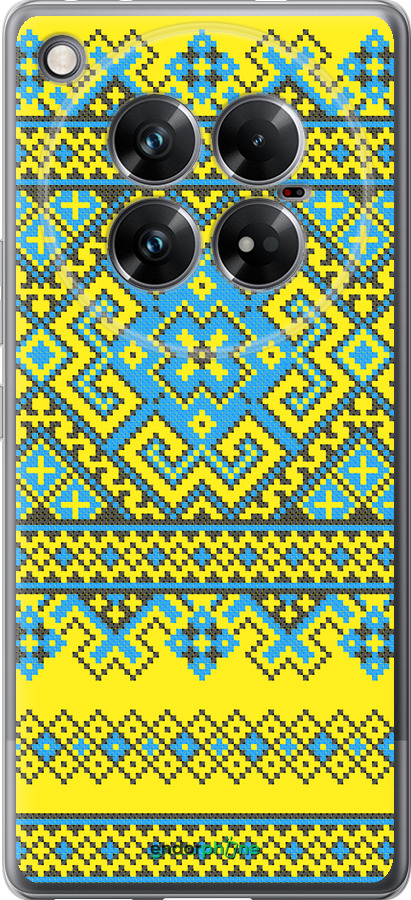 Силиконовый чехол Вышиванка 41 для Infinix Zero 40 5G - 1175u-3822 изображение 