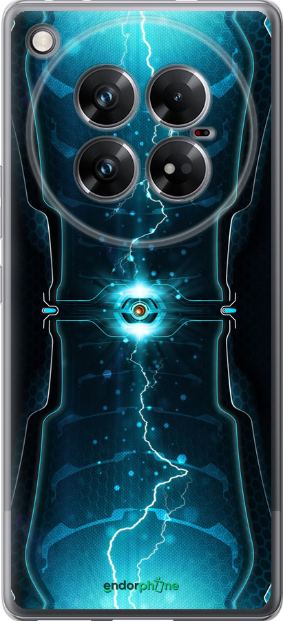 Силиконовый чехол Молнии в цилиндре для Infinix Zero 40 5G - 120u-3822 изображение 