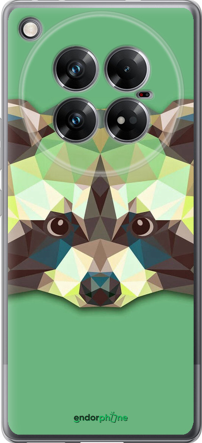 Силиконовый чехол Енот для Infinix Zero 40 5G - 1217u-3822 изображение 