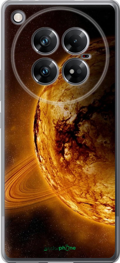 Силиконовый чехол Жёлтый Сатурн для Infinix Zero 40 5G - 170u-3822 изображение 