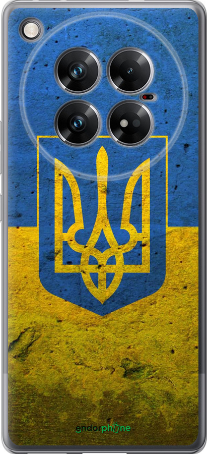 Силиконовый чехол Флаг и герб Украины 2 для Infinix Zero 40 5G - 378u-3822 изображение 