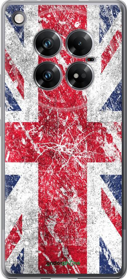 Силиконовый чехол Флаг Великобритании 1 для Infinix Zero 40 5G - 386u-3822 изображение 
