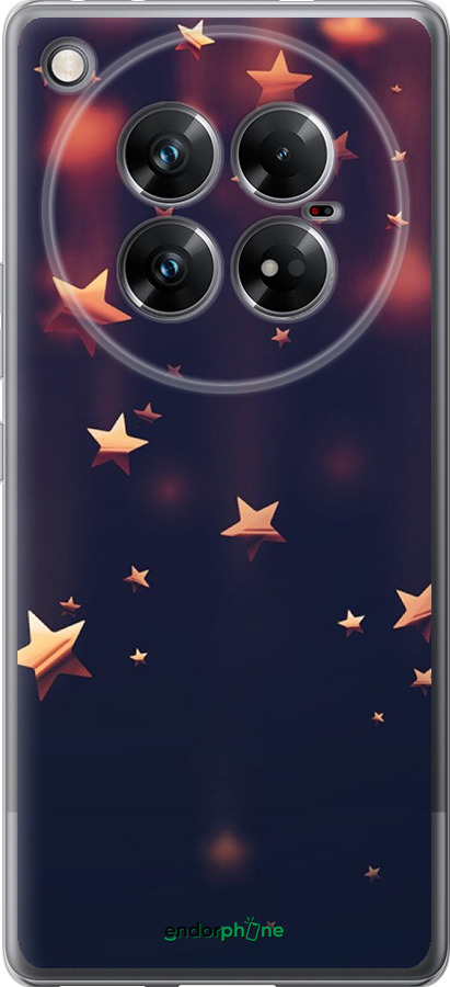 Силіконовий чехол Падаючі зірки для Infinix Zero 40 5G - 3974u-3822 изображение 