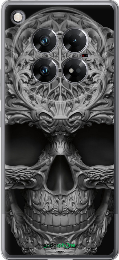 Силиконовый чехол skull-ornament для Infinix Zero 40 5G - 4101u-3822 изображение 