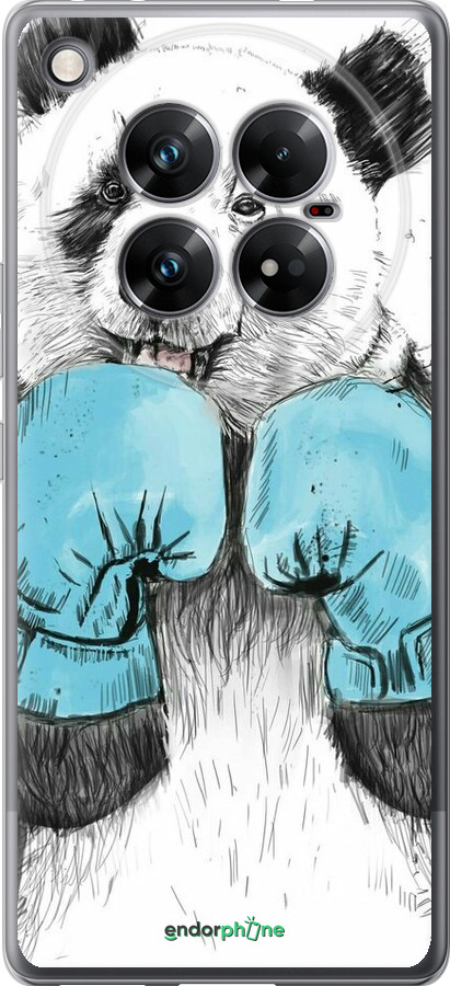Силиконовый чехол Панда-боксер для Infinix Zero 40 5G - 4104u-3822 изображение 