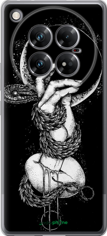 Силиконовый чехол Змея в руке для Infinix Zero 40 5G - 4149u-3822 изображение 