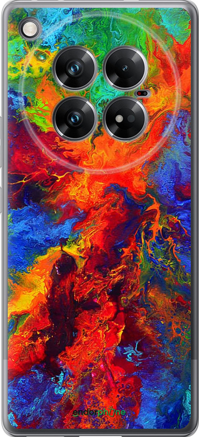 Силиконовый чехол Акварель на холсте для Infinix Zero 40 5G - 4150u-3822 изображение 