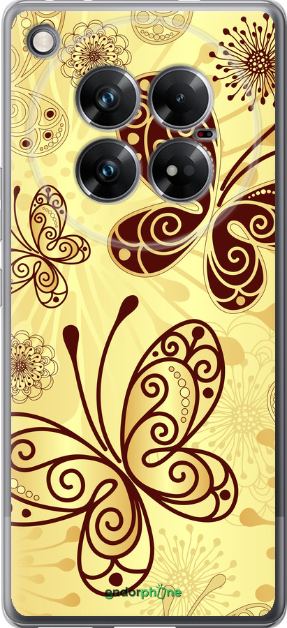 Силиконовый чехол Красивые бабочки для Infinix Zero 40 5G - 4170u-3822 изображение 