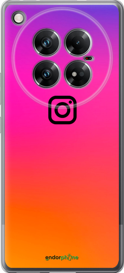 Силиконовый чехол Instagram для Infinix Zero 40 5G - 4273u-3822 изображение 