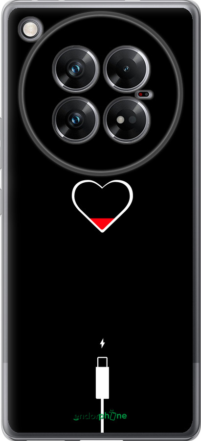 Силиконовый чехол Подзарядка сердца для Infinix Zero 40 5G - 4274u-3822 изображение 