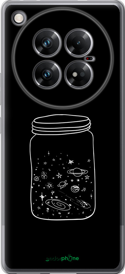 Силиконовый чехол Космос в банке для Infinix Zero 40 5G - 4297u-3822 изображение 