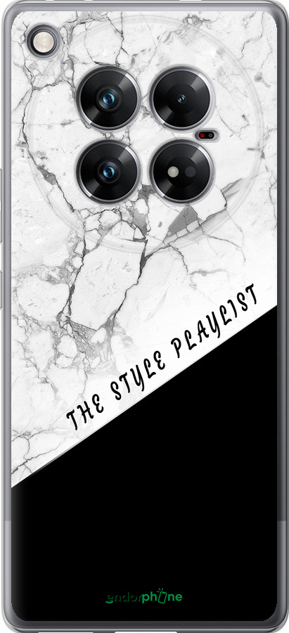 Силиконовый чехол The style playlist для Infinix Zero 40 5G - 4308u-3822 изображение 