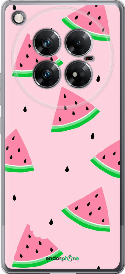 Силиконовый чехол Розовый арбуз для Infinix Zero 40 5G - 4314u-3822 изображение 