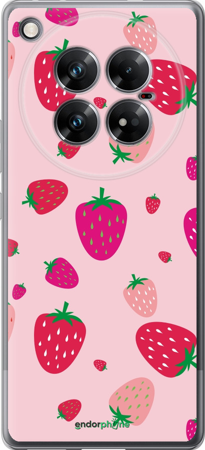 Силиконовый чехол Клубнички для Infinix Zero 40 5G - 4332u-3822 изображение 