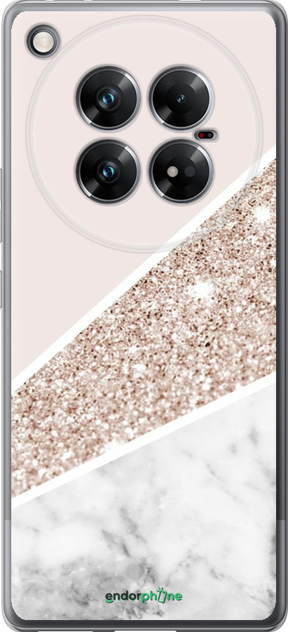 Силиконовый чехол Пастельный мрамор для Infinix Zero 40 5G - 4342u-3822 изображение 