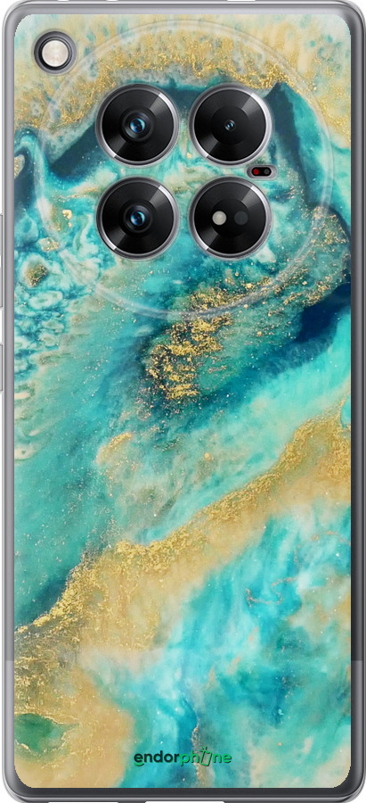 Силіконовий чехол Green marble для Infinix Zero 40 5G - 4365u-3822 изображение 