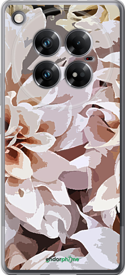 Силиконовый чехол пионы акварелью для Infinix Zero 40 5G - 4376u-3822 изображение 