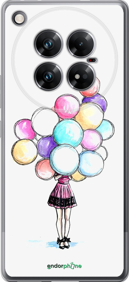 Силиконовый чехол Шарики для Infinix Zero 40 5G - 4387u-3822 изображение 