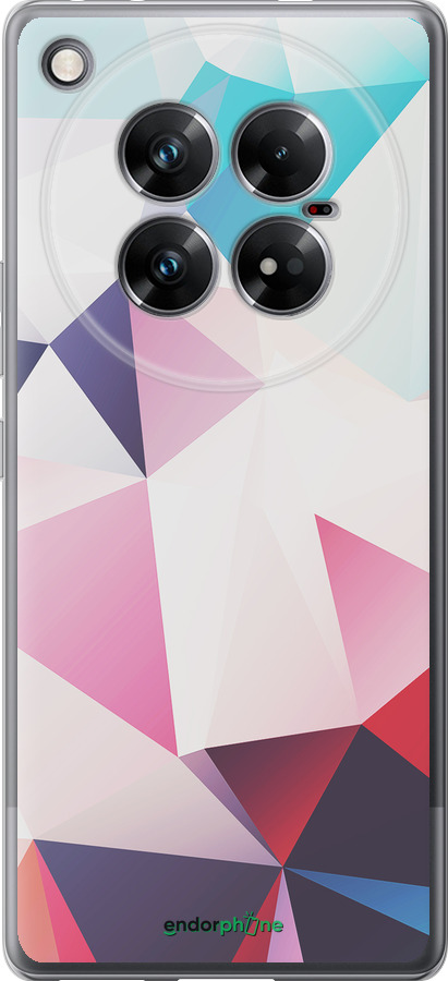 Силиконовый чехол Геометрия 3 для Infinix Zero 40 5G - 4415u-3822 изображение 