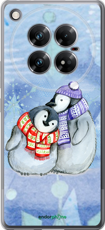 Силиконовый чехол Новогодний 5 для Infinix Zero 40 5G - 4618u-3822 изображение 