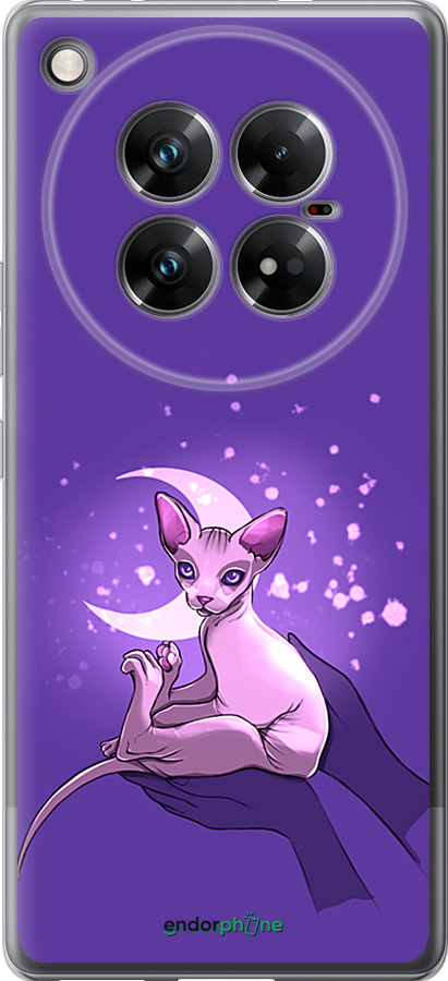 Силиконовый чехол Кот2 для Infinix Zero 40 5G - 4676u-3822 изображение 