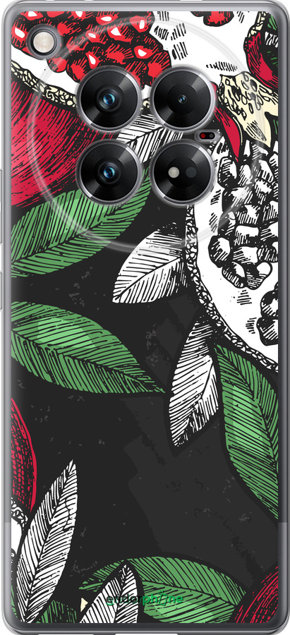 Силіконовий чехол Гранат для Infinix Zero 40 5G - 4692u-3822 изображение 