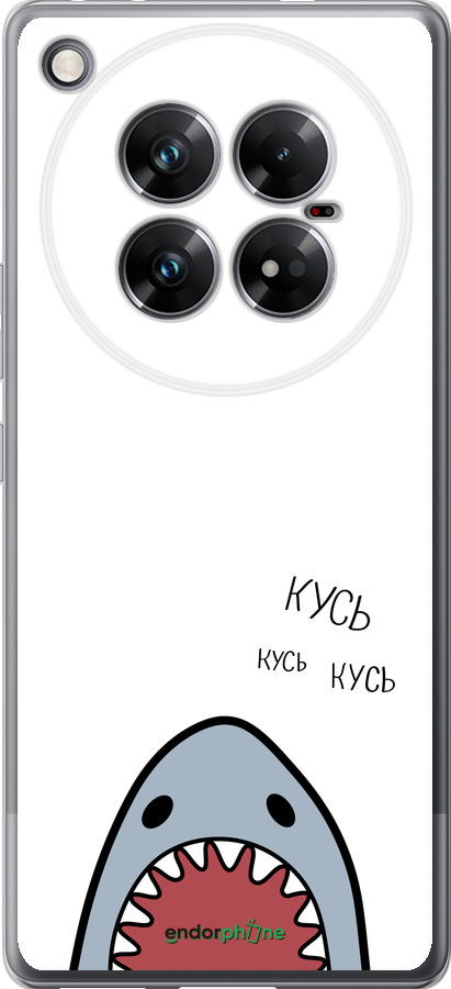 Силиконовый чехол Акула для Infinix Zero 40 5G - 4870u-3822 изображение 
