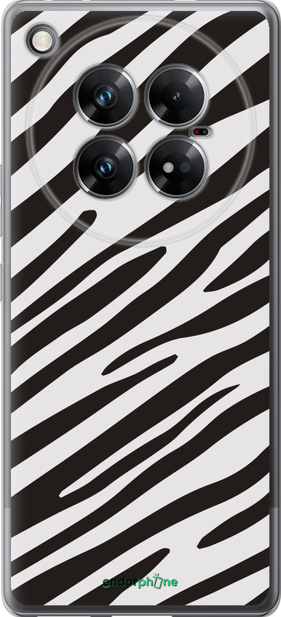 Силиконовый чехол Классическая зебра для Infinix Zero 40 5G - 4874u-3822 изображение 