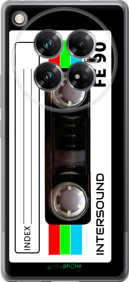 Силиконовый чехол Кассета с90 для Infinix Zero 40 5G - 4894u-3822 изображение 