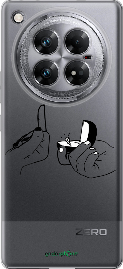 Силиконовый чехол Предложение для Infinix Zero 40 5G - 4898u-3822 изображение 