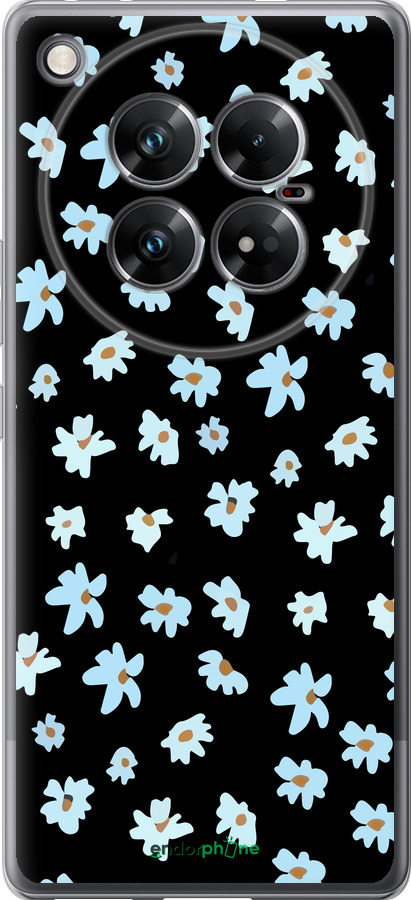 Силиконовый чехол Цветочный для Infinix Zero 40 5G - 4900u-3822 изображение 