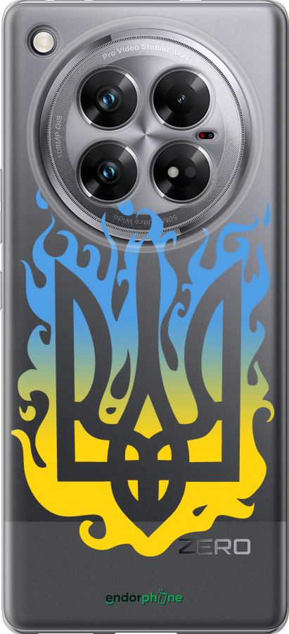 Силиконовый чехол Герб v1 для Infinix Zero 40 5G - 5258u-3822 изображение 
