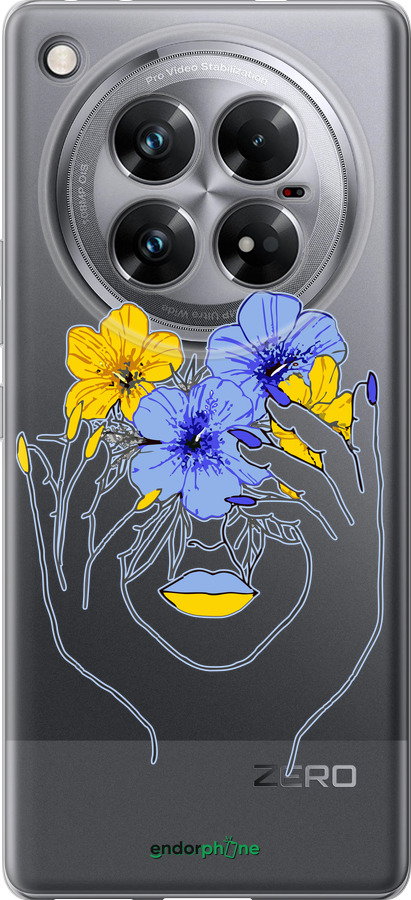 Силиконовый чехол Девушка v4 для Infinix Zero 40 5G - 5276u-3822 изображение 