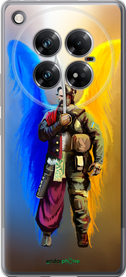 Силиконовый чехол Воин-Ангел для Infinix Zero 40 5G - 5317u-3822 изображение 