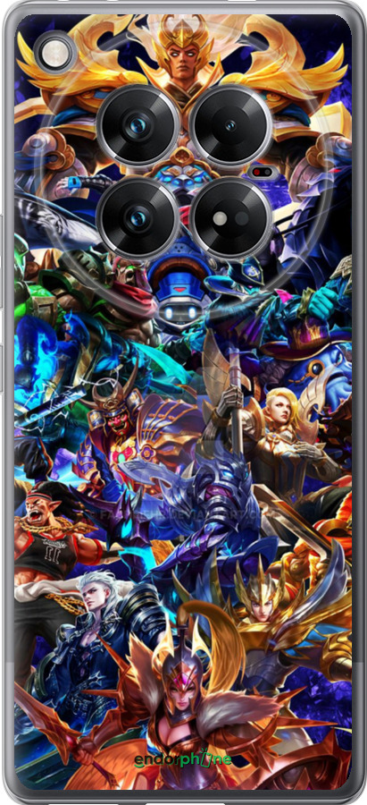 Силиконовый чехол № 5375 для Infinix Zero 40 5G - 5375u-3822 изображение 