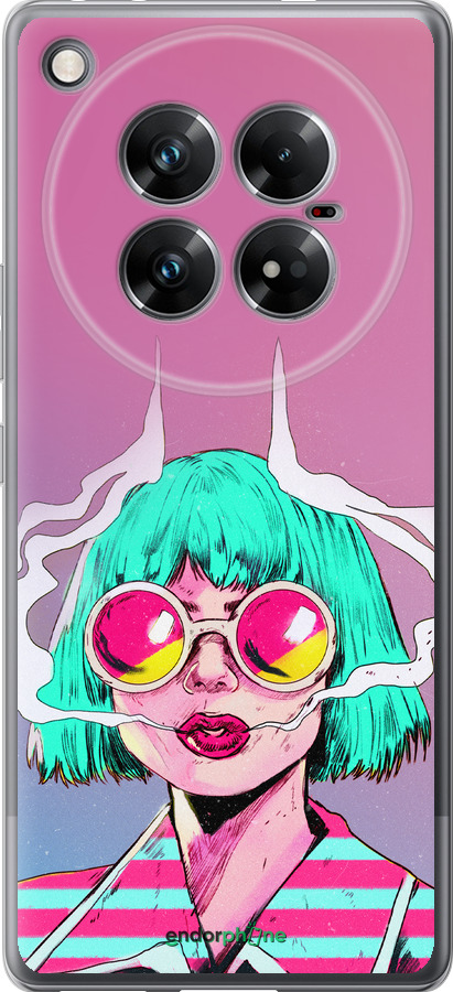 Силиконовый чехол Поп арт девушка для Infinix Zero 40 5G - 5378u-3822 изображение 