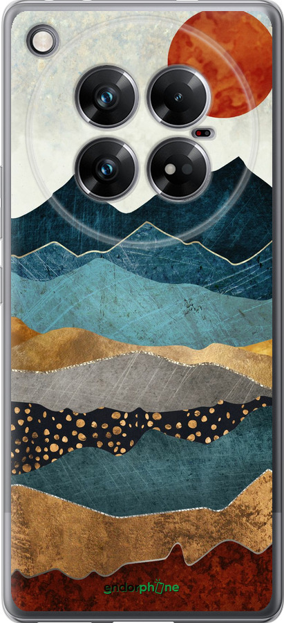 Силиконовый чехол Закат горы для Infinix Zero 40 5G - 5434u-3822 изображение 