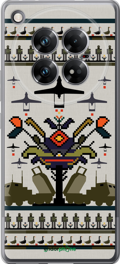 Силиконовый чехол Вышиванка UA для Infinix Zero 40 5G - 5446u-3822 изображение 