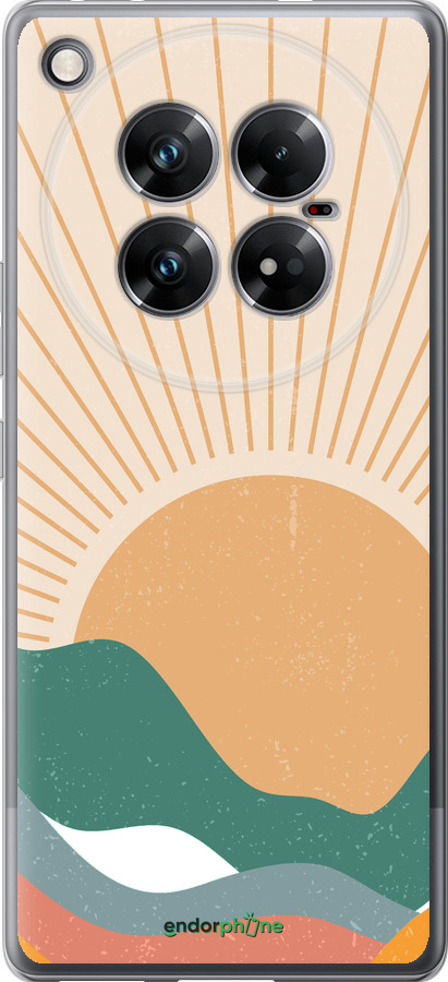 Силіконовий чехол Гори і сонце v2 для Infinix Zero 40 5G - 5488u-3822 изображение 