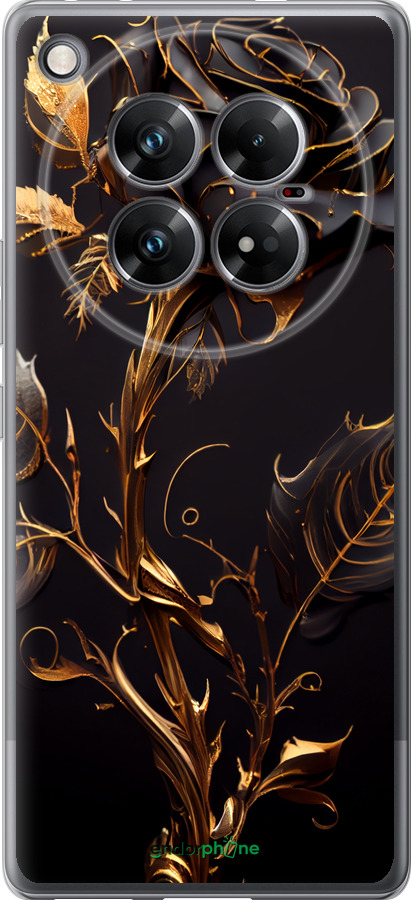 Силиконовый чехол Роза 3 для Infinix Zero 40 5G - 5552u-3822 изображение 