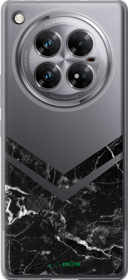 Силиконовый чехол Мраморный шеврон для Infinix Zero 40 5G - 5570u-3822 изображение 