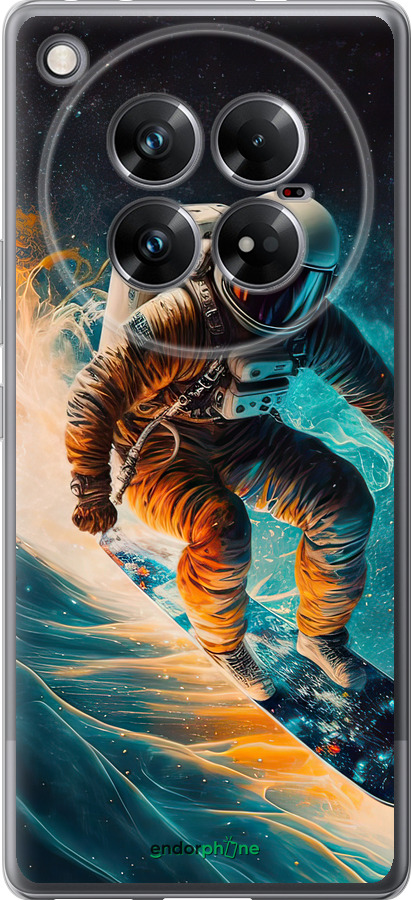 Силиконовый чехол Сноубордист для Infinix Zero 40 5G - 5604u-3822 изображение 