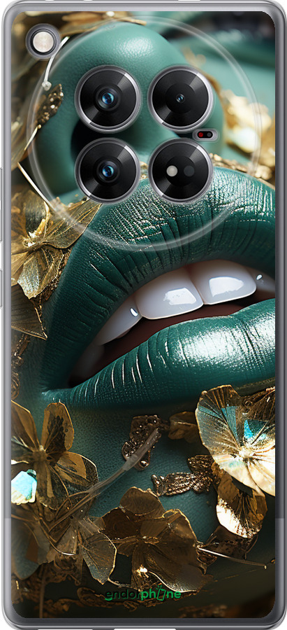 Силиконовый чехол Губы 2 для Infinix Zero 40 5G - 5667u-3822 изображение 