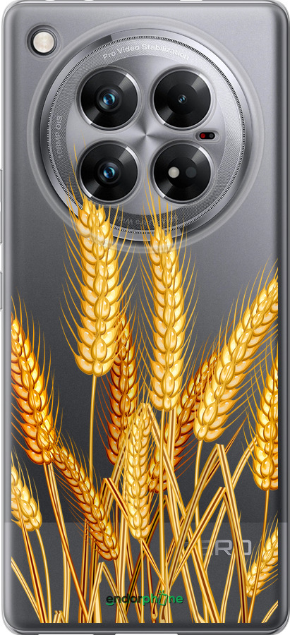 Силиконовый чехол Колоски пшеници для Infinix Zero 40 5G - 5866u-3822 изображение 
