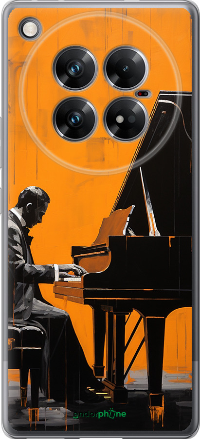 Силиконовый чехол Чехол для телефона Мужчина за Роялем для Infinix Zero 40 5G - 5938u-3822 изображение 