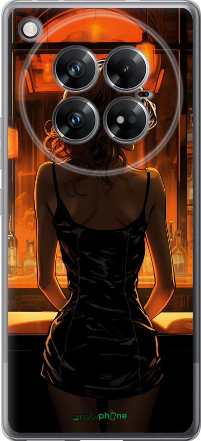 Силиконовый чехол Чехол для телефона Девушка в баре для Infinix Zero 40 5G - 5947u-3822 изображение 