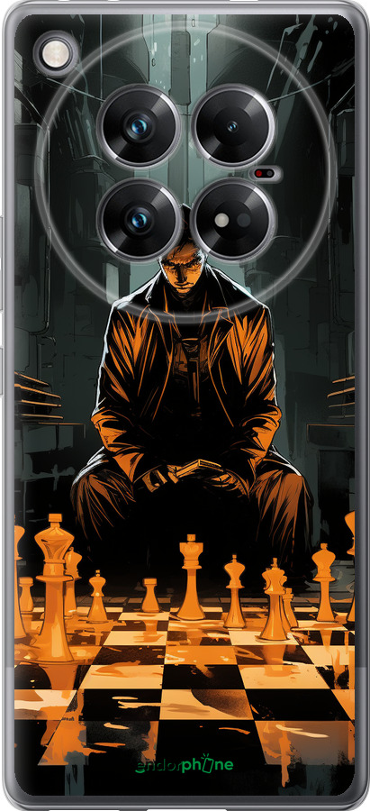Силиконовый чехол Шахматы для Infinix Zero 40 5G - 5951u-3822 изображение 