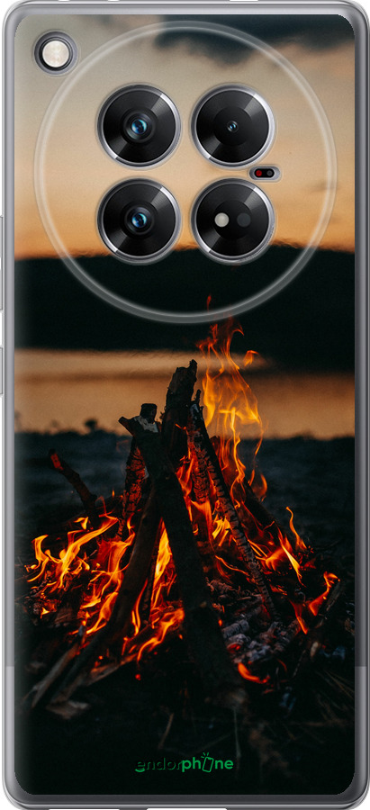 Силиконовый чехол Огонь для Infinix Zero 40 5G - 6021u-3822 изображение 