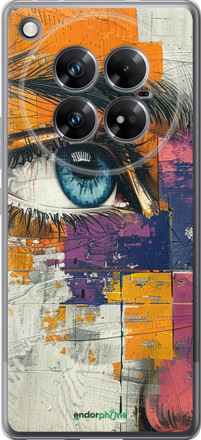 Силиконовый чехол Цветная фреска для Infinix Zero 40 5G - 6032u-3822 изображение 